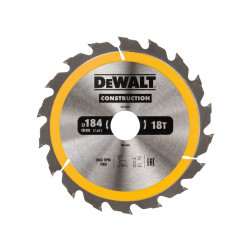 Portable Construction Circular Saw Blade 184 x 30mm x 18T