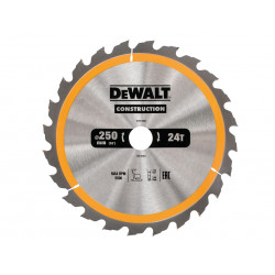 Stationary Construction Circular Saw Blade 250 x 30mm x 24T