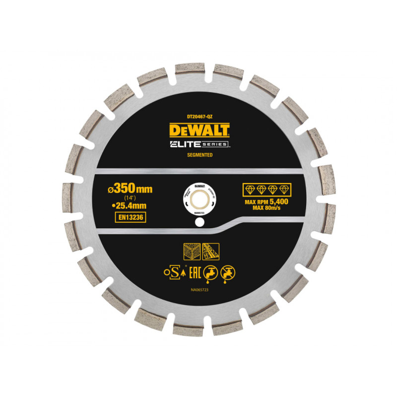 ELITE SERIES™ Asphalt Diamond Segmented Wheel 350 x 25.4mm ELITE SERIES™ Asphalt Diamond Segmented Wheel 350 x 25.4mm