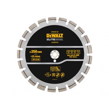 ELITE SERIES™ Asphalt Diamond Segmented Wheel 350 x 25.4mm