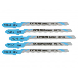 HSS Metal Cutting Jigsaw Blades Pack of 5 T118EOF
