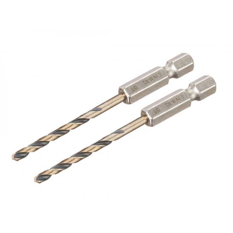 BLACK&GOLD Hex HSS-G Drill Bits (2) 3.0mm BLACK&GOLD Hex HSS-G Drill Bits (2) 3.0mm