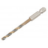 BLACK&GOLD Hex HSS-G Drill Bit 4.0mm