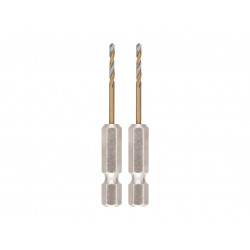 BLACK&GOLD Hex HSS-G Drill Bits (2) 2.0mm