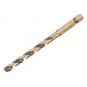 BLACK&GOLD Hex HSS-G Drill Bit 5.0mm