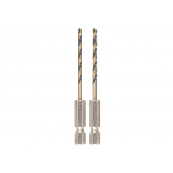 BLACK&GOLD Hex HSS-G Drill Bits (2) 3.0mm