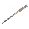 BLACK&GOLD Hex HSS-G Drill Bit 4.5mm