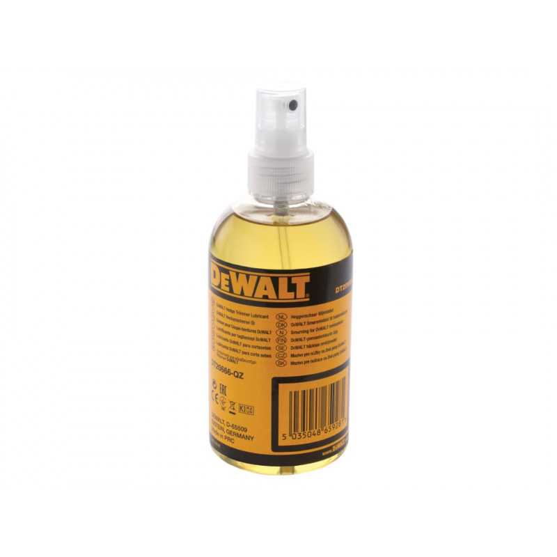 DT20666 Hedge Trimmer Lubricant 300ml DT20666 Hedge Trimmer Lubricant 300ml