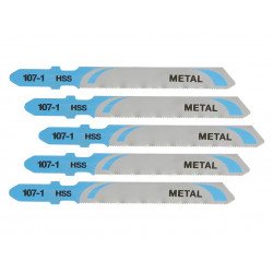 HSS Metal Cutting Jigsaw Blades Pack of 5 T118G