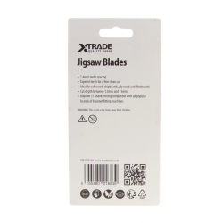 XTrade JT101AO Clean for Wood Jigsaw Blades (Pack of 5)