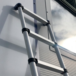 BuildCraft SR10106 TaskLadder Soft Close Telescopic Ladder with Folding Feet 3.8m
