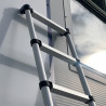 BuildCraft SR10106 TaskLadder Soft Close Telescopic Ladder with Folding Feet 3.8m