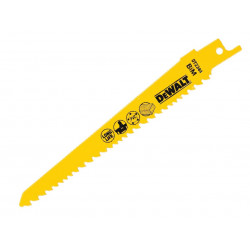 Bi-Metal Reciprocating Blade for Wood Cordless 152mm Pack of 5