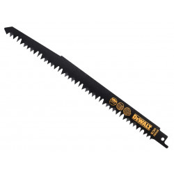 HCS Reciprocating Blade for Wood, Fast Cuts 240mm x 5/6.5 TPI Pack of 5