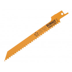 Bi-Metal Reciprocating Blade for Wood, Fine Fast Cuts 152mm x 6 TPI (Pack 5)