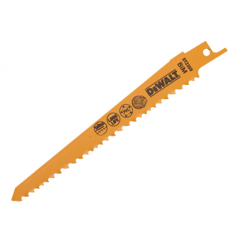 Bi-Metal Reciprocating Blade for Wood with Nails 152mm (Pack 5) Bi-Metal Reciprocating Blade for Wood with Nails 152mm (Pack 5)