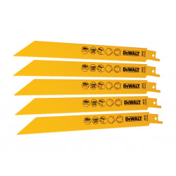 Bi-Metal Reciprocating Blade for Metal 203mm x 14 TPI (Pack 5)