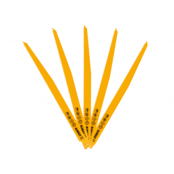 Bi-Metal Reciprocating Blade for Wood with Nails 305mm (Pack 5)