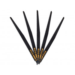 HCS Reciprocating Blade for Wood, Fast Cuts 152mm x 6 TPI Pack of 5