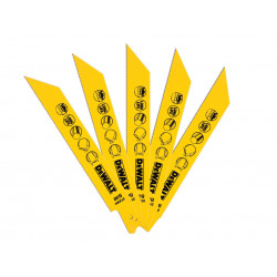 Bi-Metal Reciprocating Blade for Metal 152mm x 18 TPI (Pack 5)