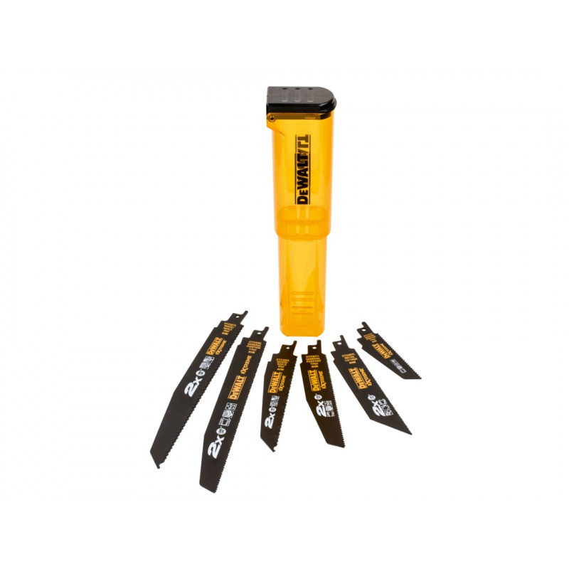 DT2440L 2X Life Reciprocating Saw Blade Set, 6 Piece DT2440L 2X Life Reciprocating Saw Blade Set, 6 Piece
