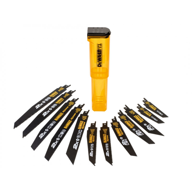 DT2441L 2X Life Reciprocating Saw Blade Set, 12 Piece DT2441L 2X Life Reciprocating Saw Blade Set, 12 Piece