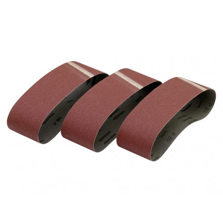 Sanding Belt 533 x 75mm 120G Pack of 3