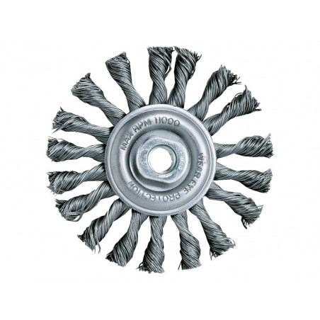 DT3502 Twist Knot Wire Wheel 115 x 22 x 22.23mm