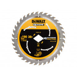 Extreme Runtime FlexVolt Circular Saw Blade 190mm x Diamond x 36T