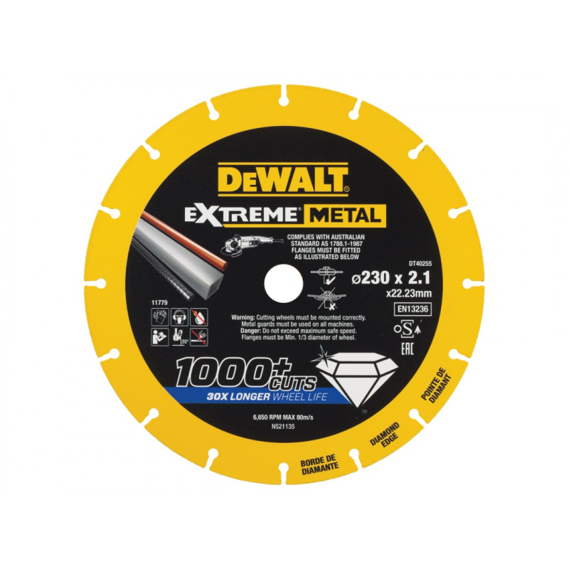 Extreme Metal Cut Off Saw Blade 230 x 22.23 x 2.10mm Extreme Metal Cut Off Saw Blade 230 x 22.23 x 2.10mm