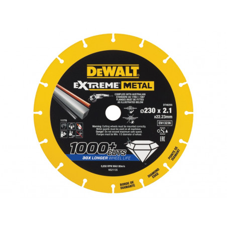 Extreme Metal Cut Off Saw Blade 230 x 22.23 x 2.10mm