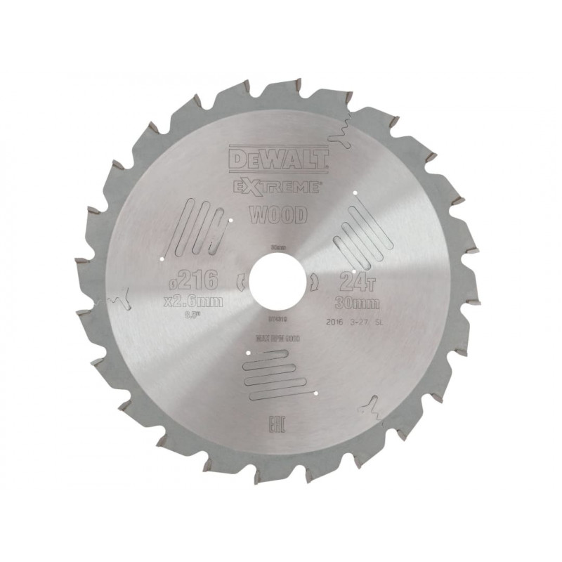 Series 60 Circular Saw Blade 216 x 30mm x 24T ATB/Neg