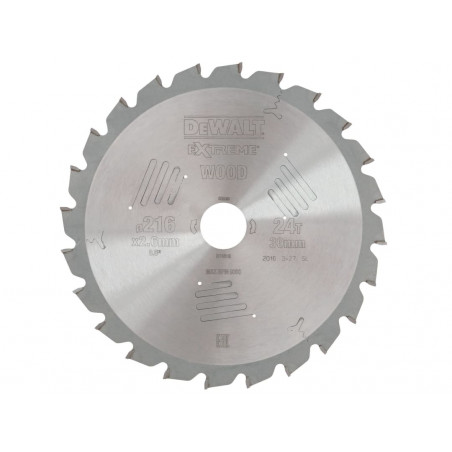 Series 60 Circular Saw Blade 216 x 30mm x 24T ATB/Neg
