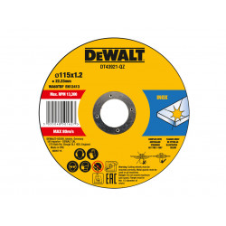 DT43921 Metal Cut Off Disc 115 x 1.2 x 22.23mm (Pack 10)