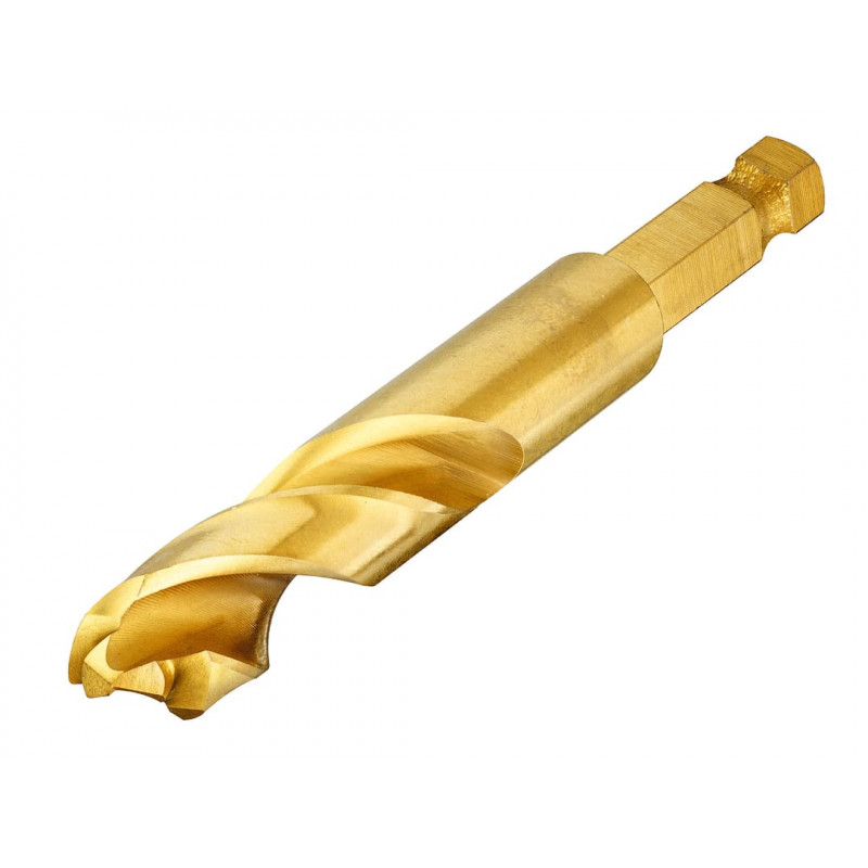 Impact Titanium Drill Bit 10.0mm OL:102mm WL:50mm Impact Titanium Drill Bit 10.0mm OL:102mm WL:50mm