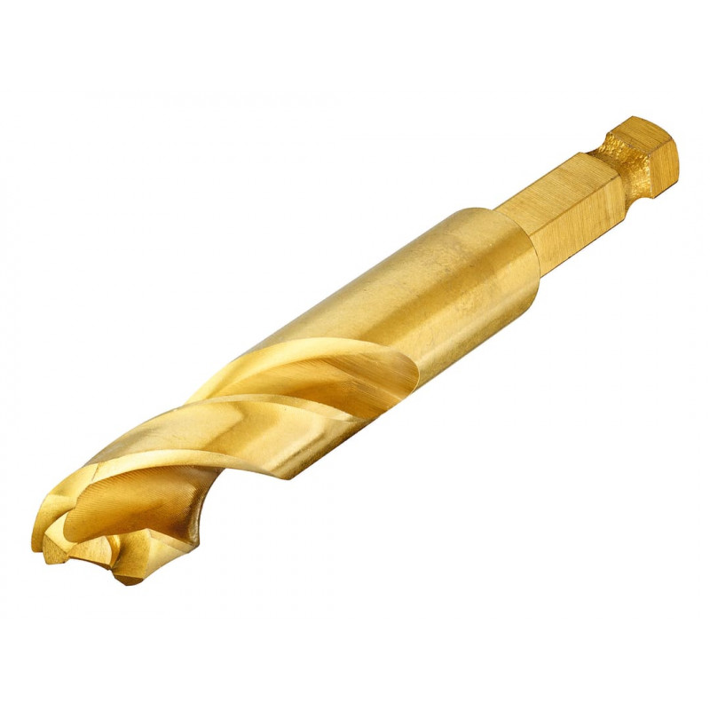 Impact Titanium Drill Bit 13.0mm OL:102mm WL:50mm Impact Titanium Drill Bit 13.0mm OL:102mm WL:50mm