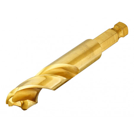 Impact Titanium Drill Bit 13.0mm OL:102mm WL:50mm