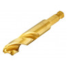 Impact Titanium Drill Bit 13.0mm OL:102mm WL:50mm