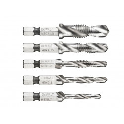 DT50060 Impact Ready Drill Tap Set, 5 Piece