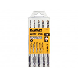 DT60099 Extreme Impact Masonry Drill Bit Set 5 Piece