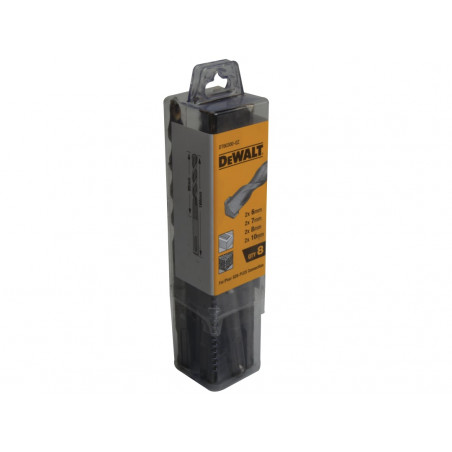 DT60300 SDS Drill Bit Set, 8 Piece