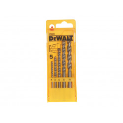 Masonry Drill Set. 5 Piece