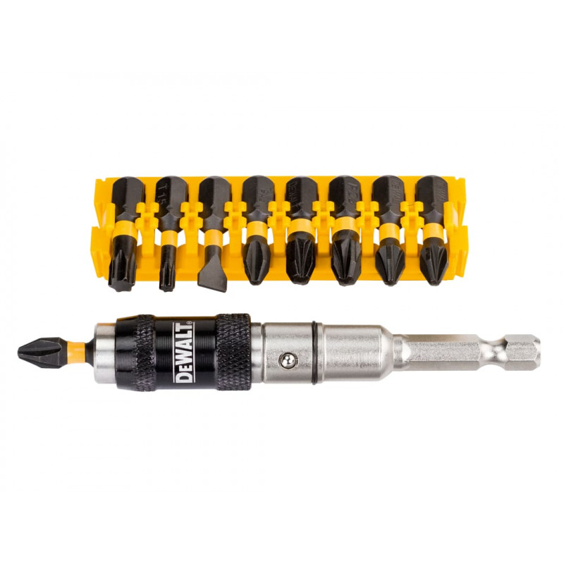 DT70518 Extreme Impact Torsion Bit Set, 10 Piece DT70518 Extreme Impact Torsion Bit Set, 10 Piece