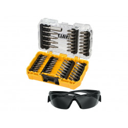 DT70703 Screwdriving Set, 47 Piece + Safety Glasses
