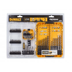 DT70759 Mixed Drill & Bit Set, 63 Piece