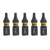 EXTREME FlexTORQ Bits T10 x 25mm (Pack 5)