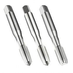 Dormer E500M16NO6 HSS Straight Flute Hand Tap M16 × 2mm (Pack of 3)