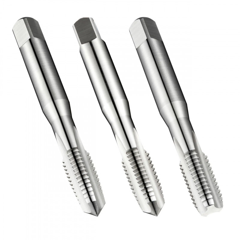 Dormer E500M16NO6 HSS Straight Flute Hand Tap M16 × 2mm (Pack of 3) Dormer E500M16NO6 HSS Straight Flute Hand Tap M16 × 2mm (Pack of 3)