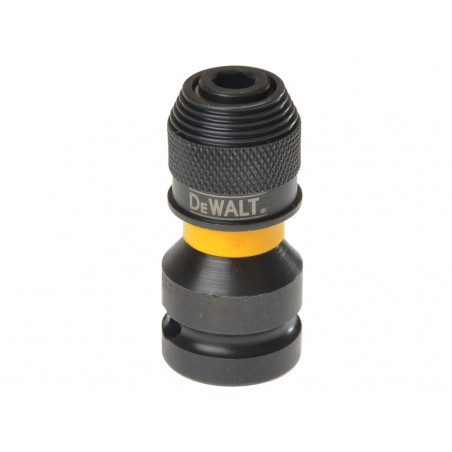 DT7508 1/2in Drive to 1/4in Hex Impact Adaptor
