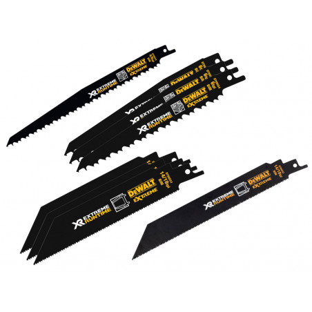 DT99551 XR Reciprocating Saw Blade Set, 8 Piece